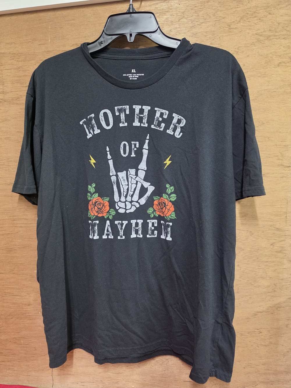 Mother of Mayhem Graphic Tee - Black